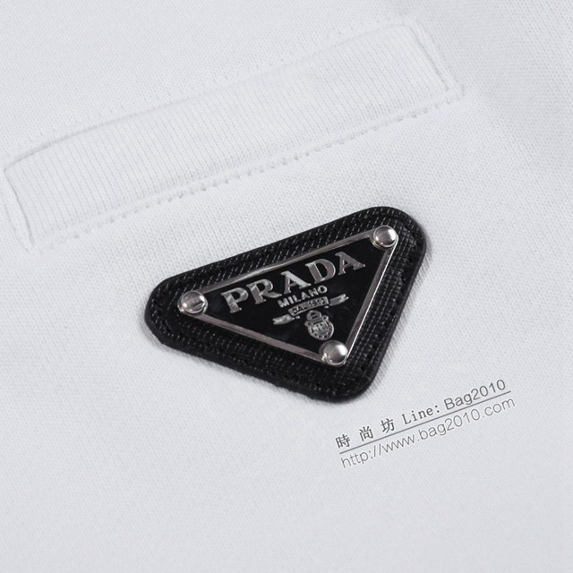 Prada專櫃普拉達2023FW新款三角標衛衣 男女同款 tzy2999